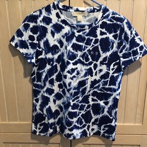 MICHAEL KORS tie dye shirt